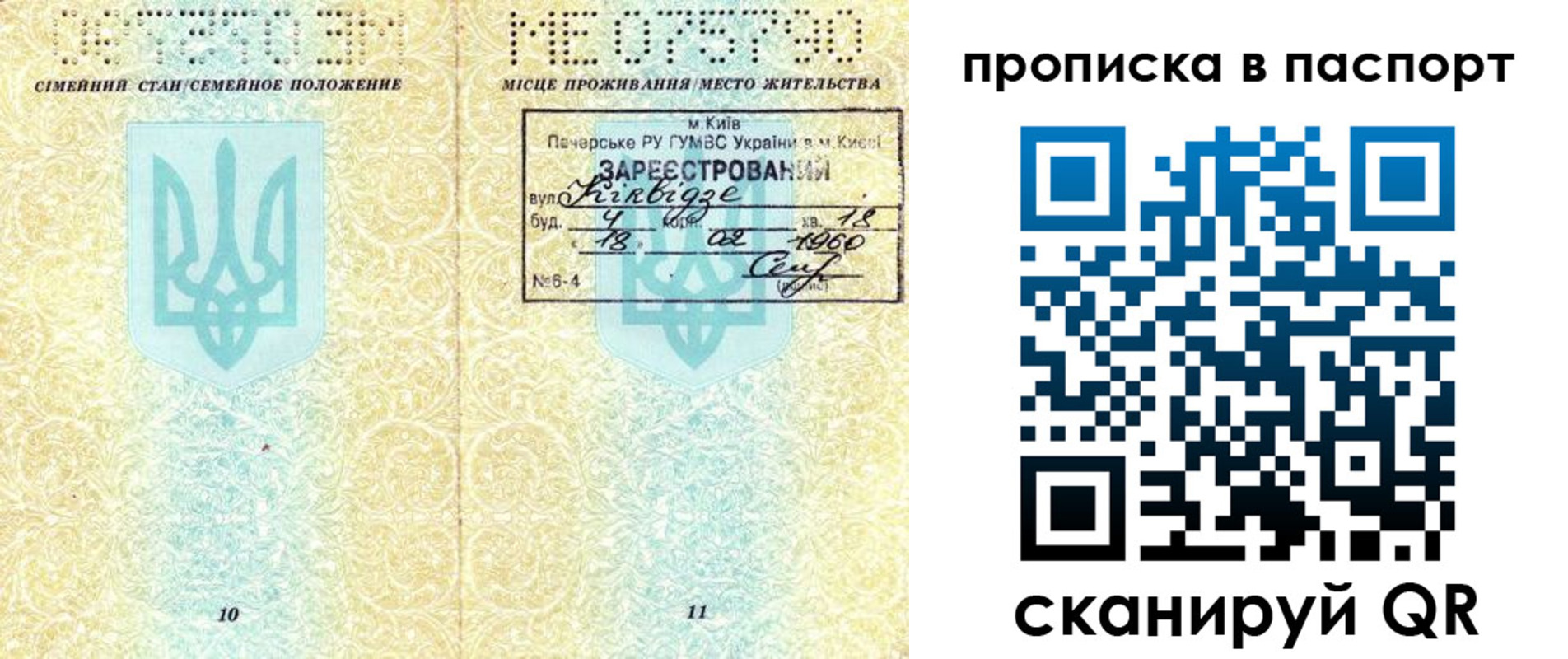 прописка паспорт в Первомайске